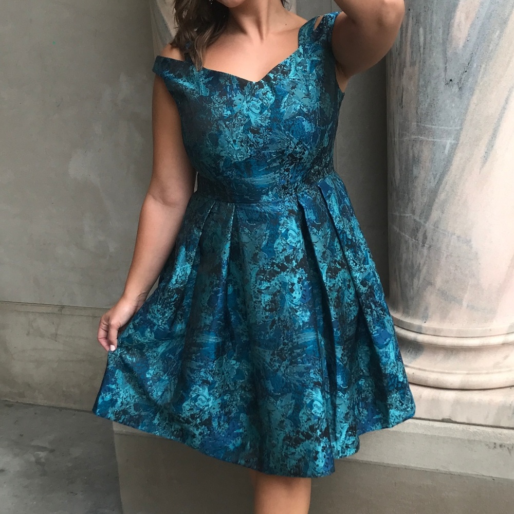 Maggy London Fit & Flare Dress